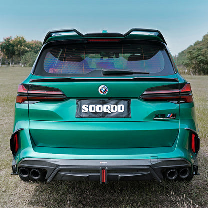 BMW X5M F95  SQ款碳纖維後出風口飾蓋 T-443
