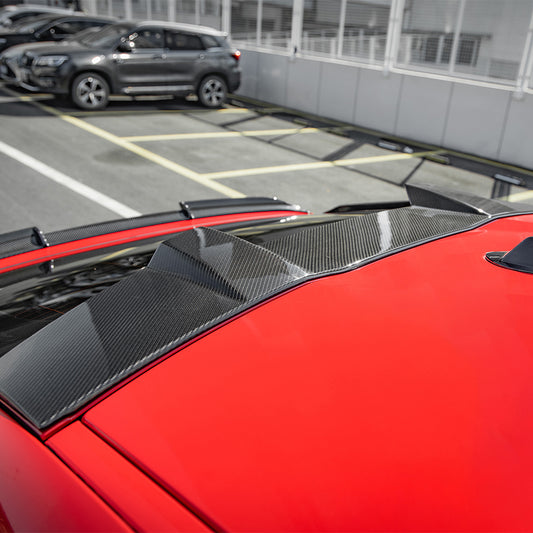 BMW X6M F96 LCI SQ款碳纖維頂翼 T-452