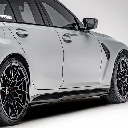 BMW M4系列G82 G83 SQ款式碳纖維側裙 T-325