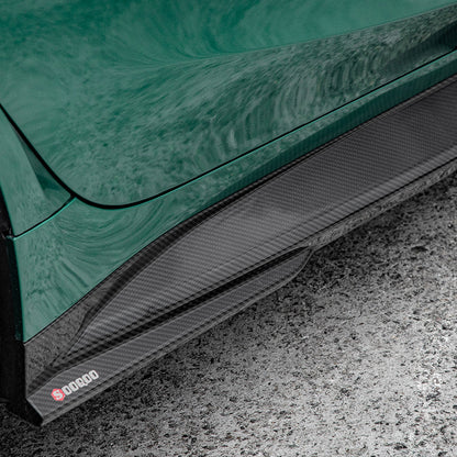 BMW M4系列G82 G83 SQ款式碳纖維側裙 T-325
