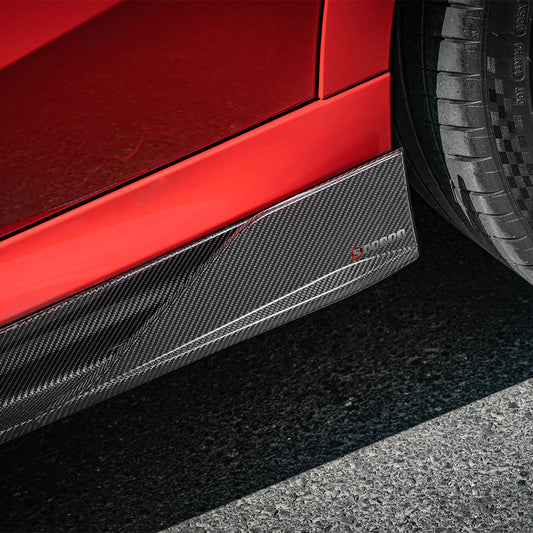 BMW X6M F96 SQ款碳纖維側裙 T-451