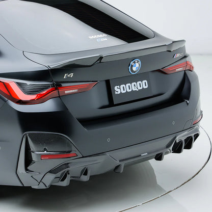 BMW i4 SQ款後擾流碳纖維