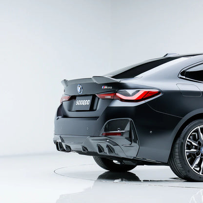BMW i4 SQ款後擾流碳纖維