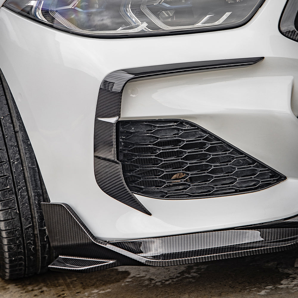 BMW 8系G14 G15 G16 SQ款碳纖維前擾流 T-327