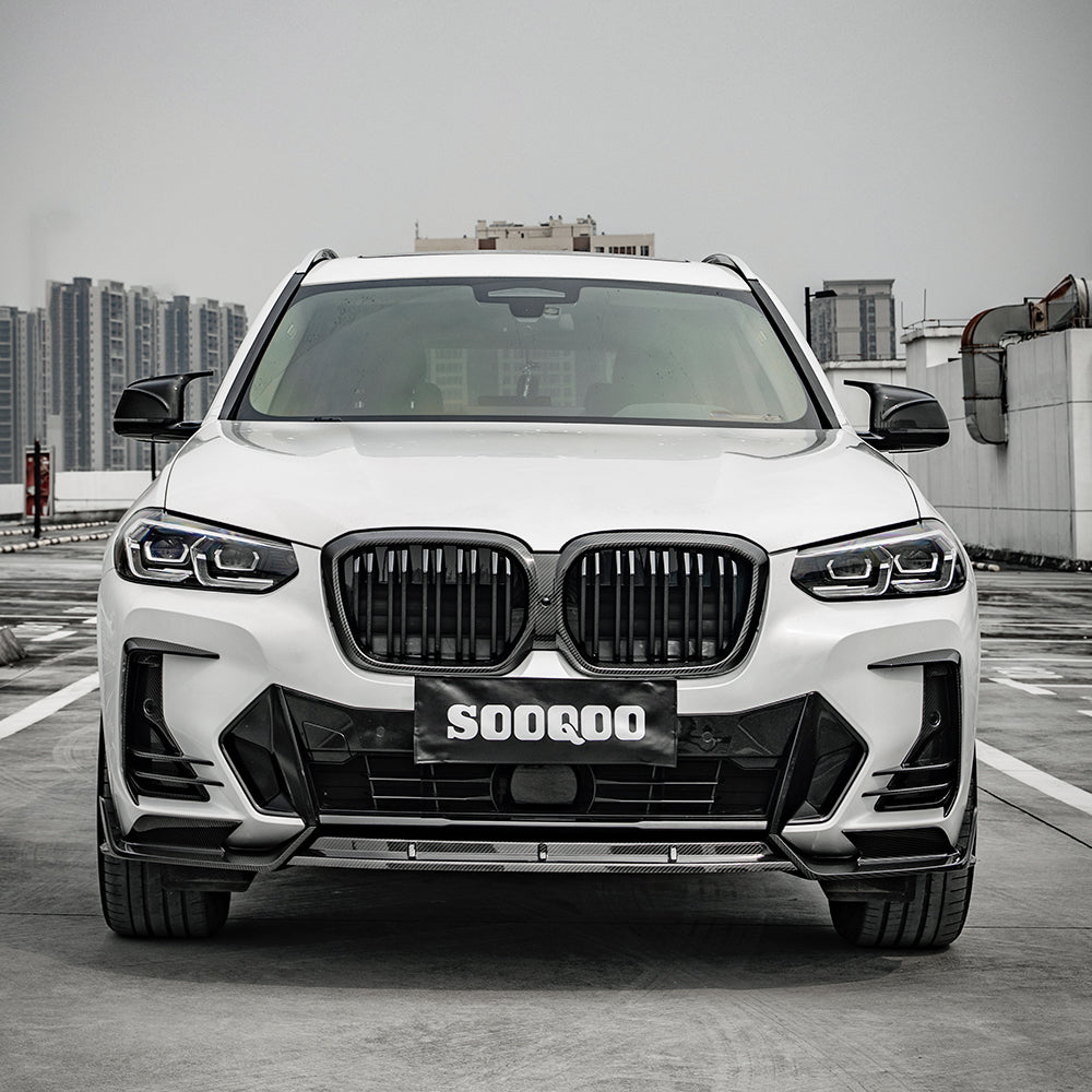 BMW X3 G01 X4 G02 LCI SQ-V1款碳纖維前擾流 T-291B
