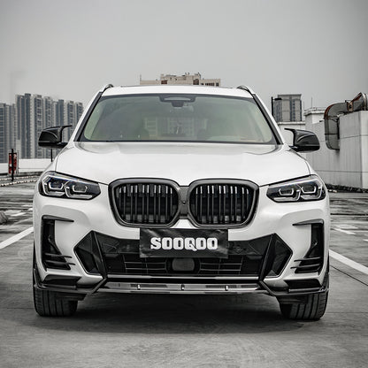 BMW X3 G01 X4 G02 LCI SQ-V1款碳纖維前擾流 T-291B