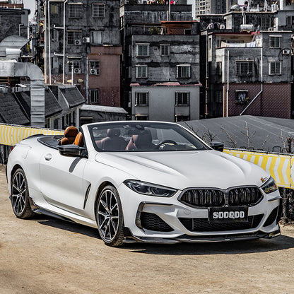 BMW 8系G14 G15 G16 SQ款碳纖維前進氣口飾蓋 T-087