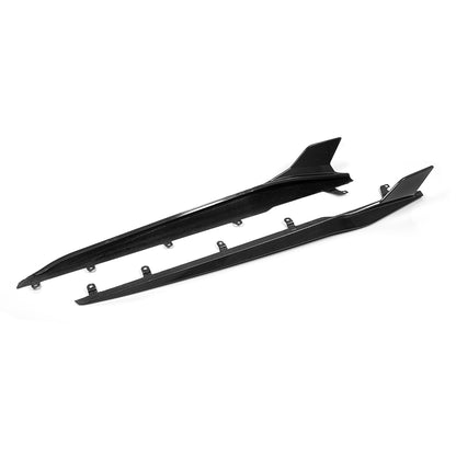 BMW M8 F91 F92 SQ款碳纖維側裙 T-328