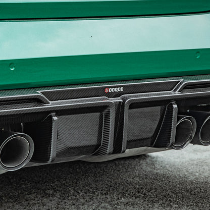 BMW M3 G80 G81 SQ-A款碳纖維後擾流T-324A+T-323