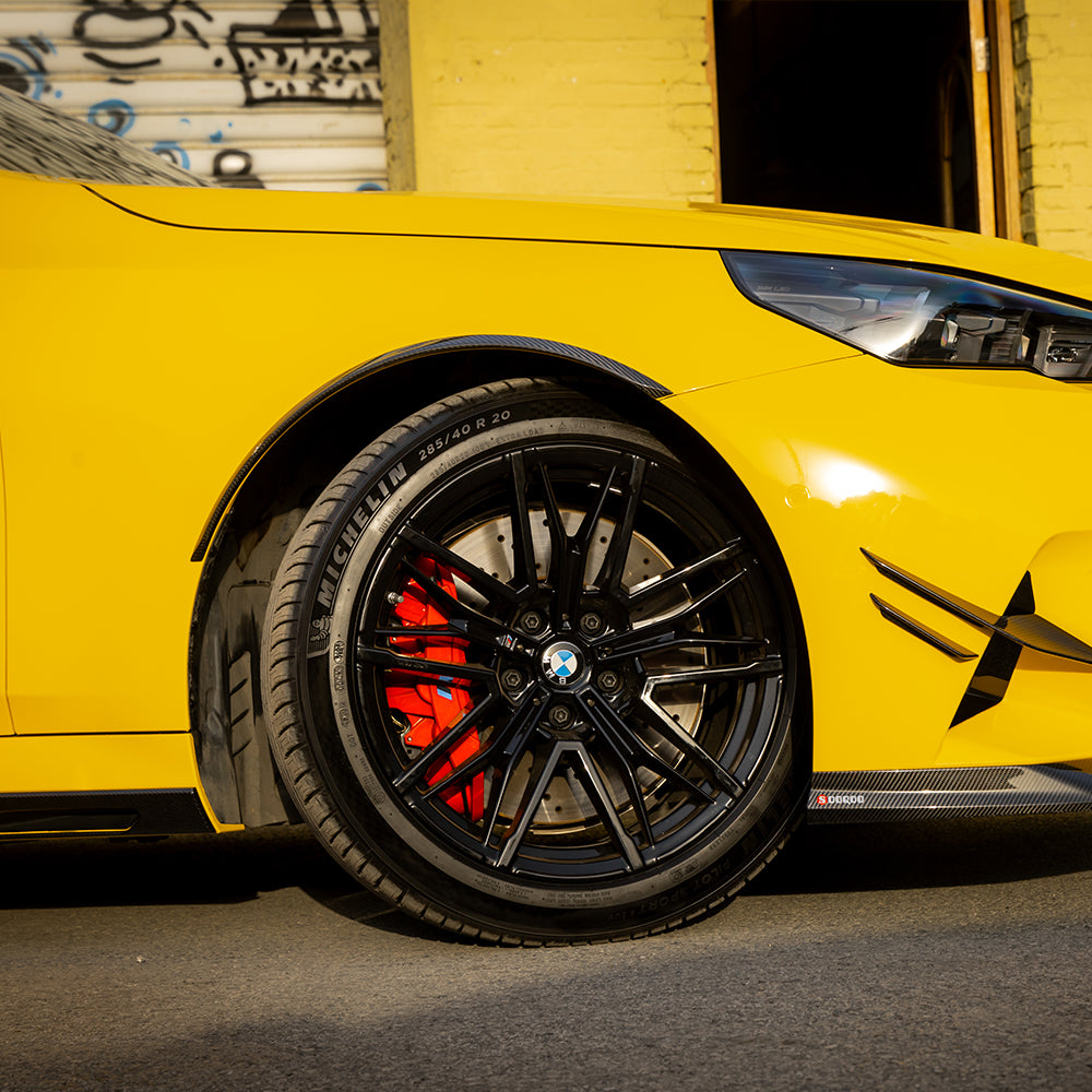 BMW M5 G90 G99 SQ款碳纖維前輪拱飾條 T-496