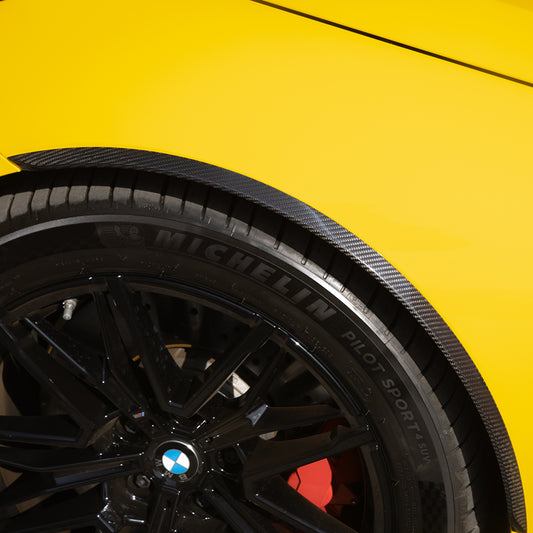 BMW M5 G90 G99 SQ款碳纖維前輪拱飾條 T-496