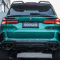 BMW X5M F95 SQ款碳纖維後擾流 T-444A