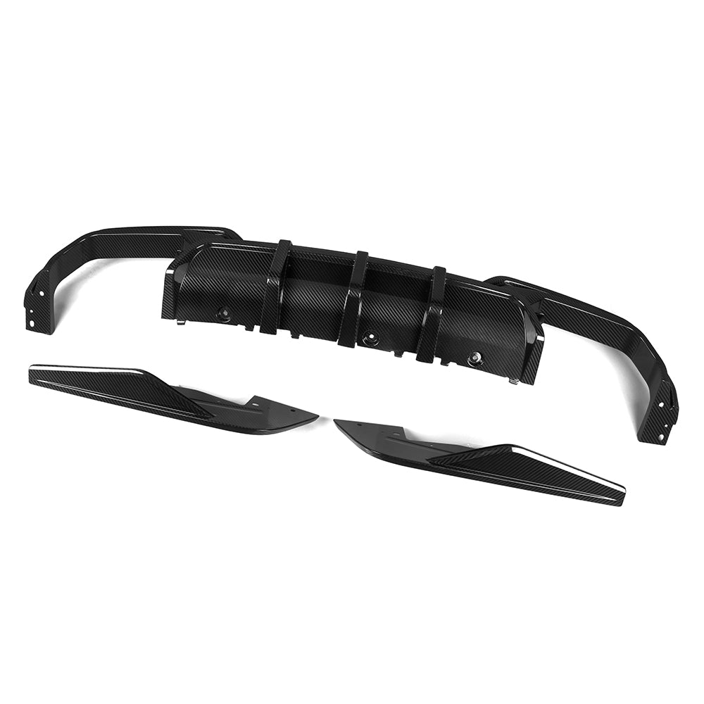 BMW M8 F93 SQ款碳纖維後擾流 T-372B