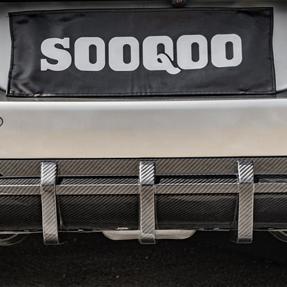 BMW M8 F93 SQ款碳纖維後擾流 T-372B