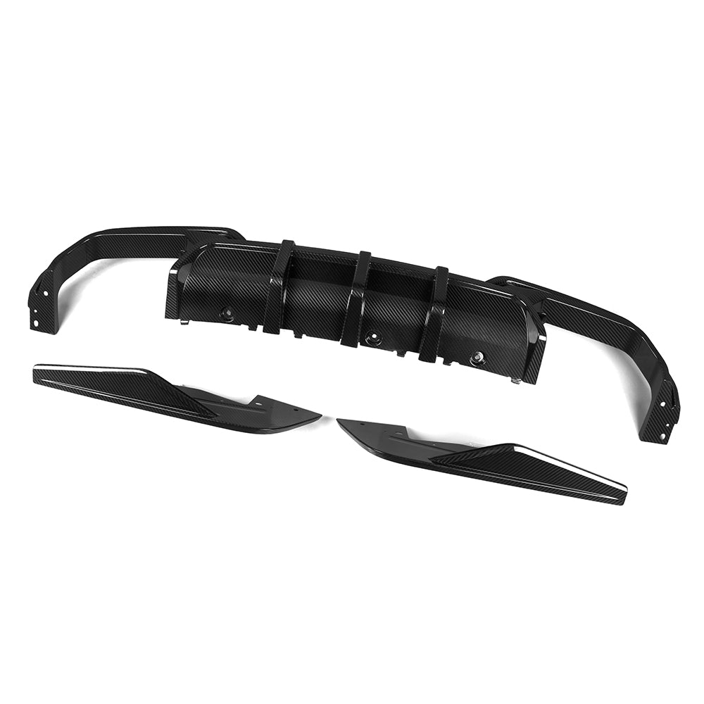 BMW M8 F91 F92 SQ款碳纖維後擾流 T-372A