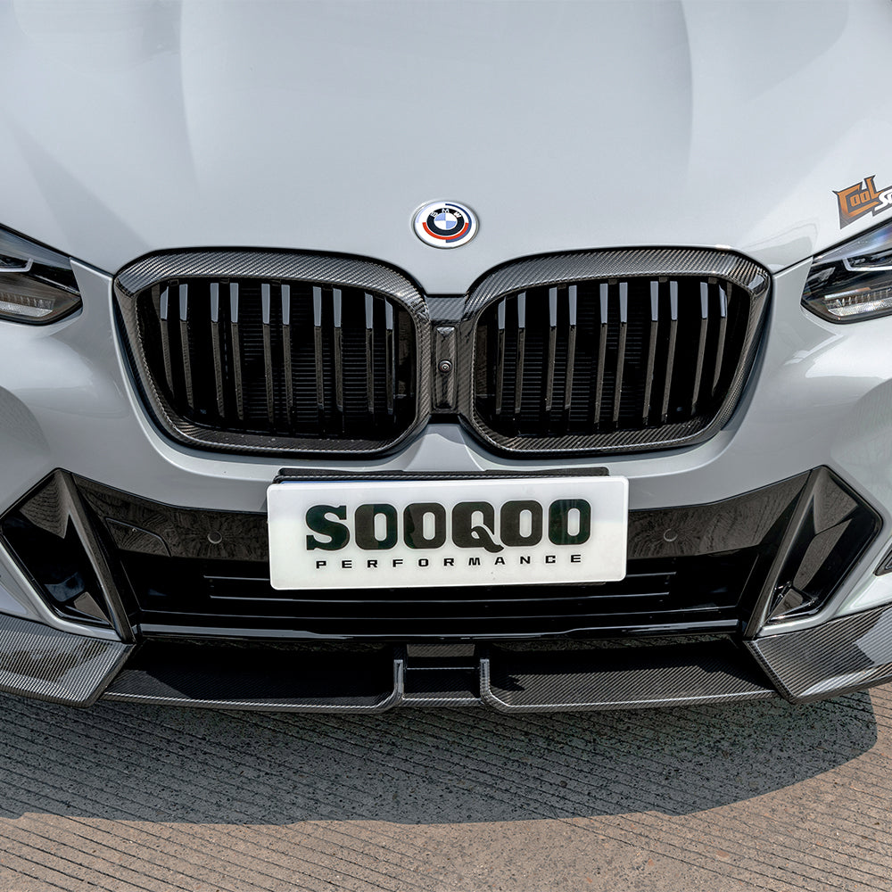 BMW X3 G01 LCI SQ-V2款碳纖維前擾流 T-474