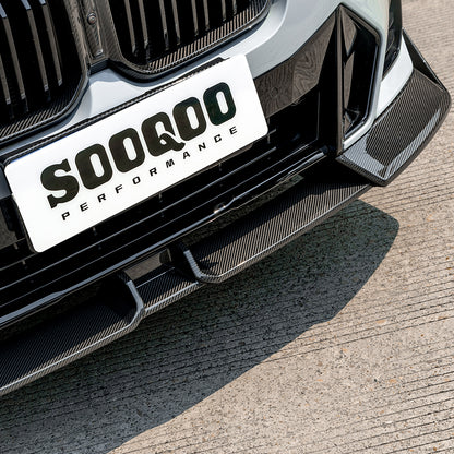 BMW X3 G01 LCI SQ-V2款碳纖維前擾流 T-474