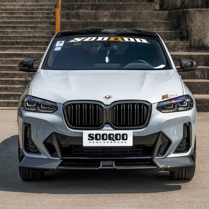 BMW X4系G02 LCI SQ-V2款碳纖維前擾流 T-474