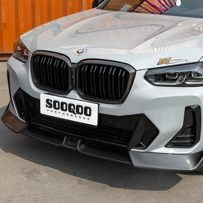 BMW X4系G02 LCI SQ-V2款碳纖維前擾流 T-474