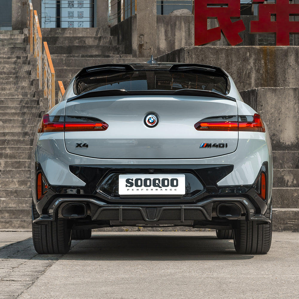 BMW X4系G02 LCI SQ款碳纖維尾翼 T-479