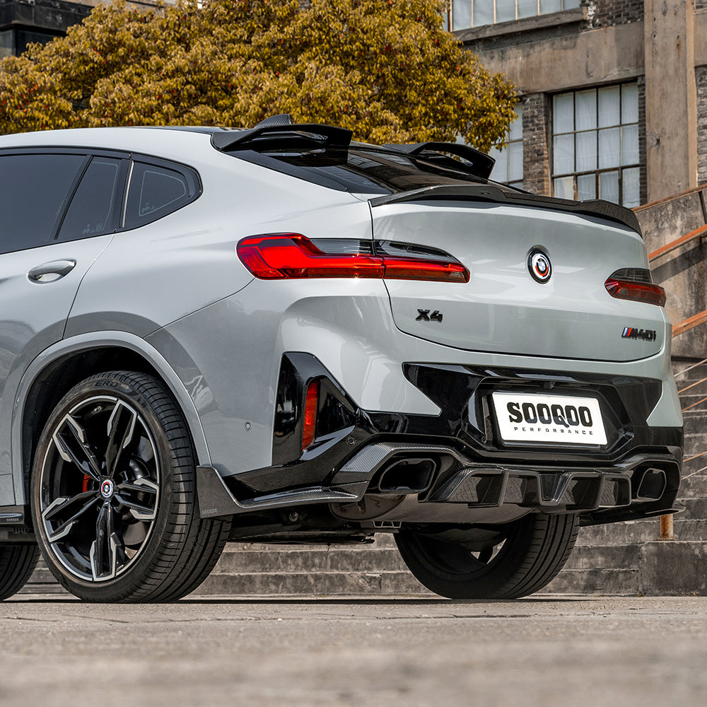 BMW X4系G02 LCI SQ款碳纖維尾翼 T-479