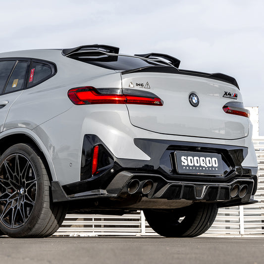 BMW X4M F98 SQ 帶燈款碳纖維後擾流 T-480B
