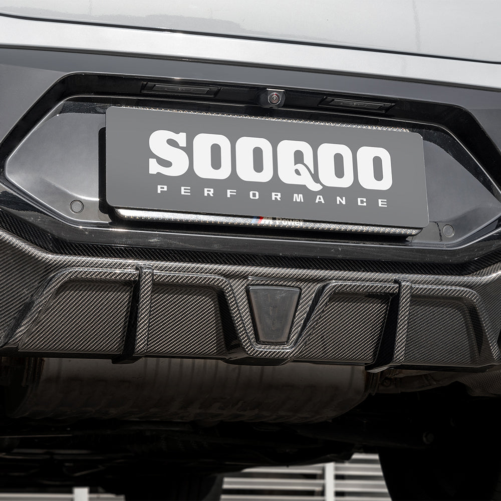BMW X4M F98 SQ 帶燈款碳纖維後擾流 T-480B