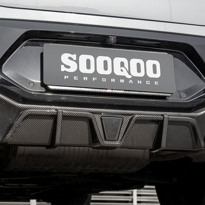 BMW X4M F98 SQ 帶燈款碳纖維後擾流 T-480B