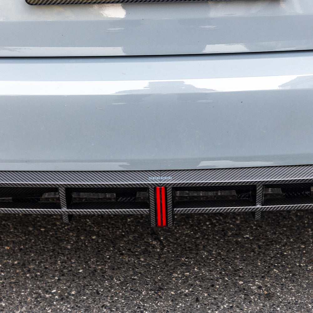 BMW 2系F74 SQ款碳纖維後下擾流 T-130