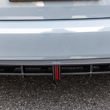 BMW 2系F74 SQ款碳纖維後下擾流 T-130