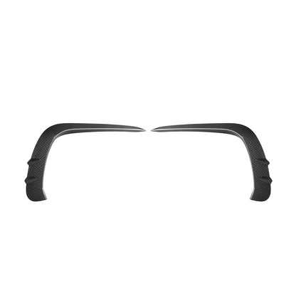 賓士CLE53 C236 SQ款 乾碳纖維前保險桿進氣口裝飾件 SQ-BZ-002