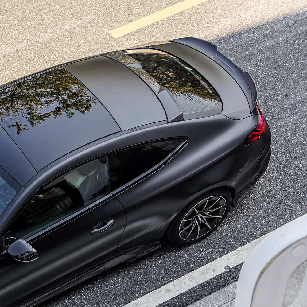 賓士CLE53 C236 SQ款 乾碳纖維車頂尾翼 SQ-BZ-004