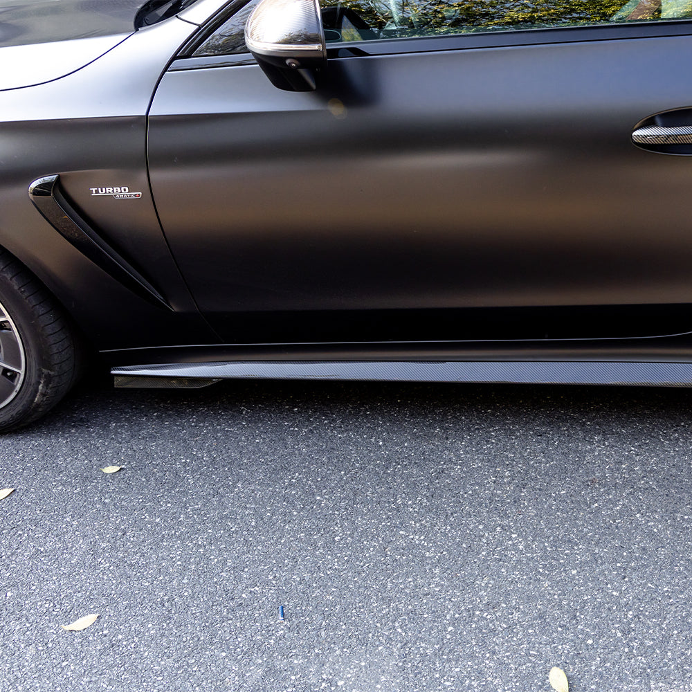 賓士CLE53 C236 SQ款 乾碳纖維側裙 SQ-BZ-003