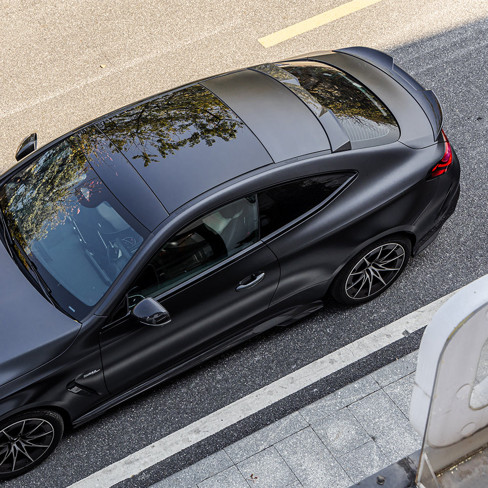 賓士CLE53 C236 SQ款 乾碳纖維側裙 SQ-BZ-003