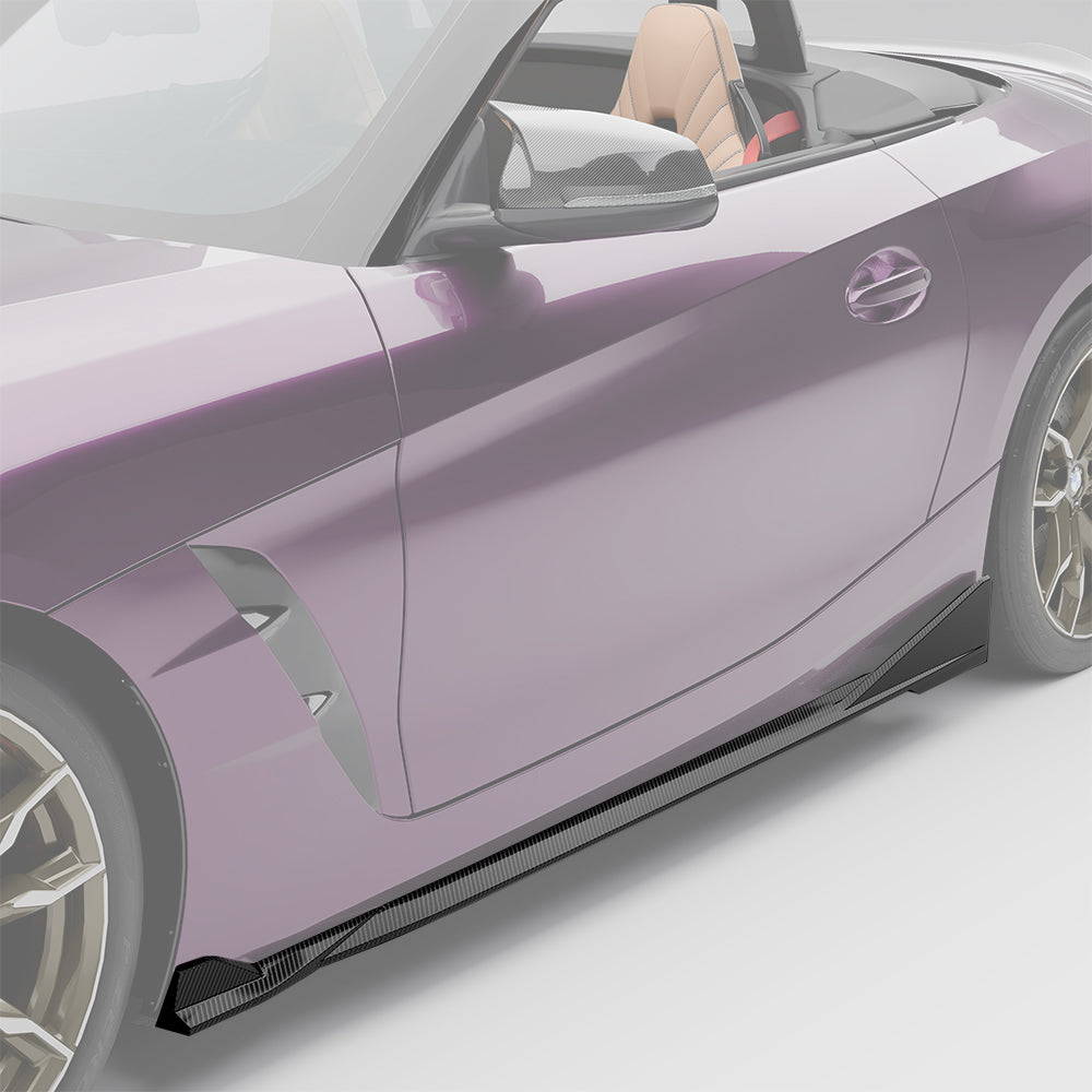 BMW Z4 G29 SQ款乾碳纖維側裙 SQ-019