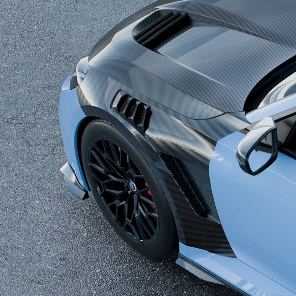 BMW M2 G87  2系 G42 SQ款碳纖維葉子板 SQ-BW-003