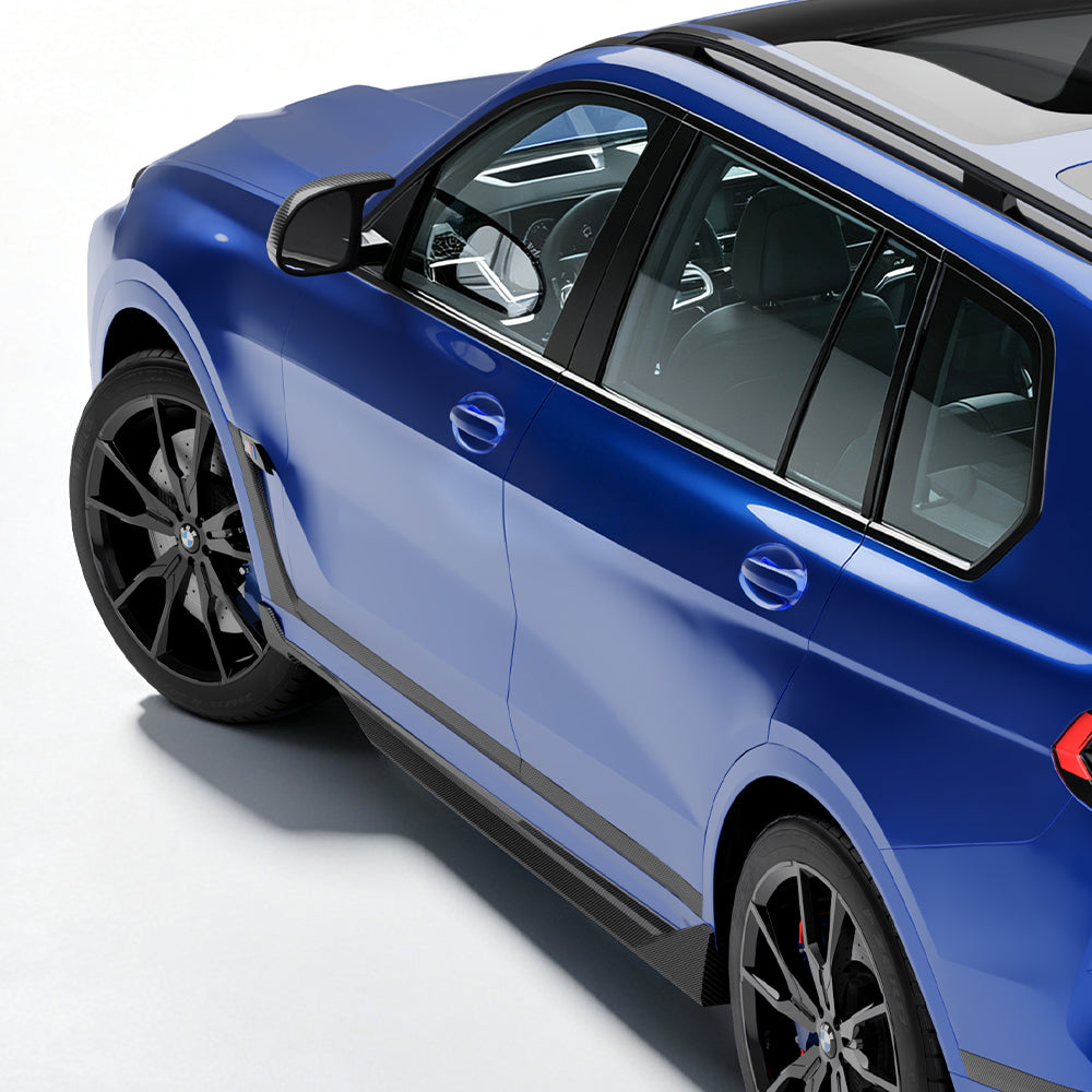 BMW X7 G07 SQ款碳纖維側裙 SQ-008