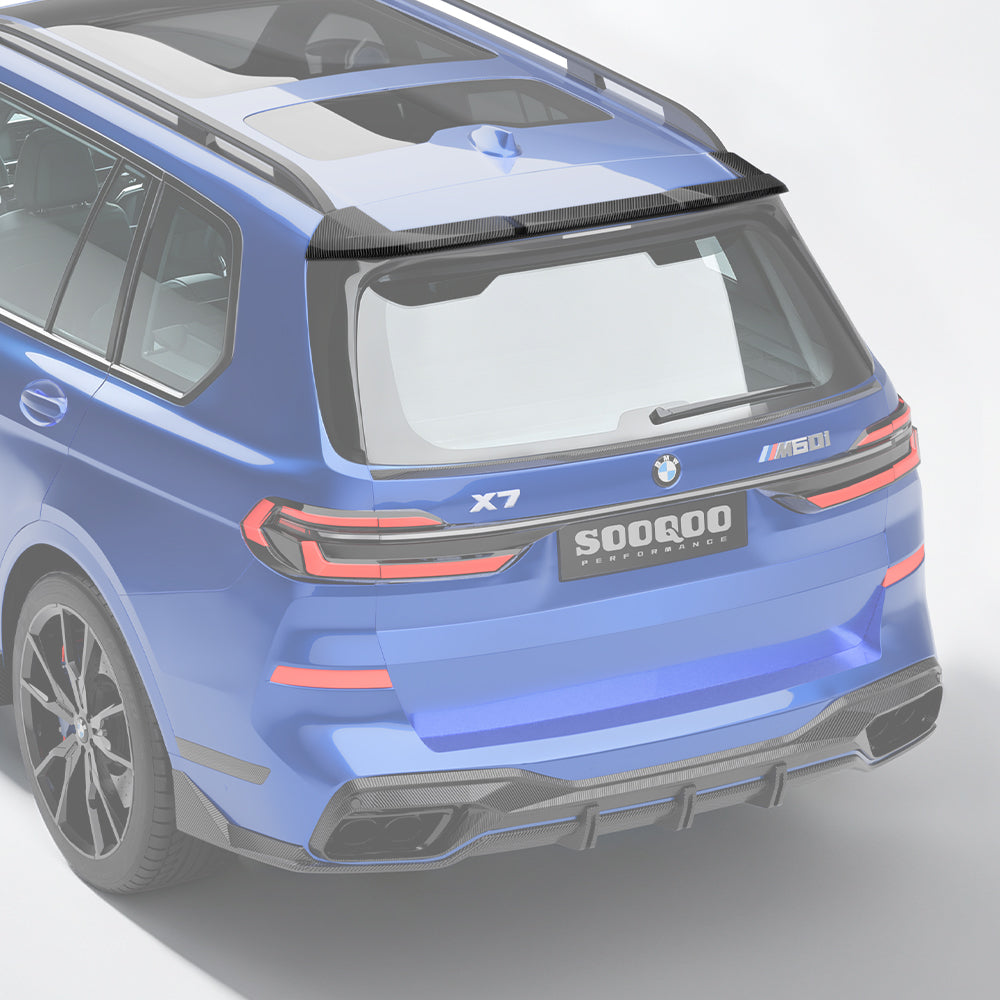 BMW X7 G07 SQ款碳纖維車頂尾翼 SQ-009