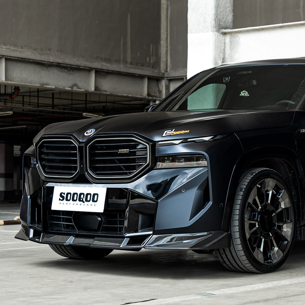 BMW XM G09 SQ款預浸碳纖維前擾流