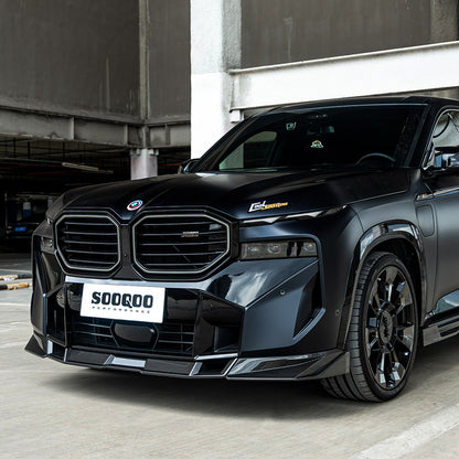 BMW XM G09 SQ款預浸碳纖維前擾流