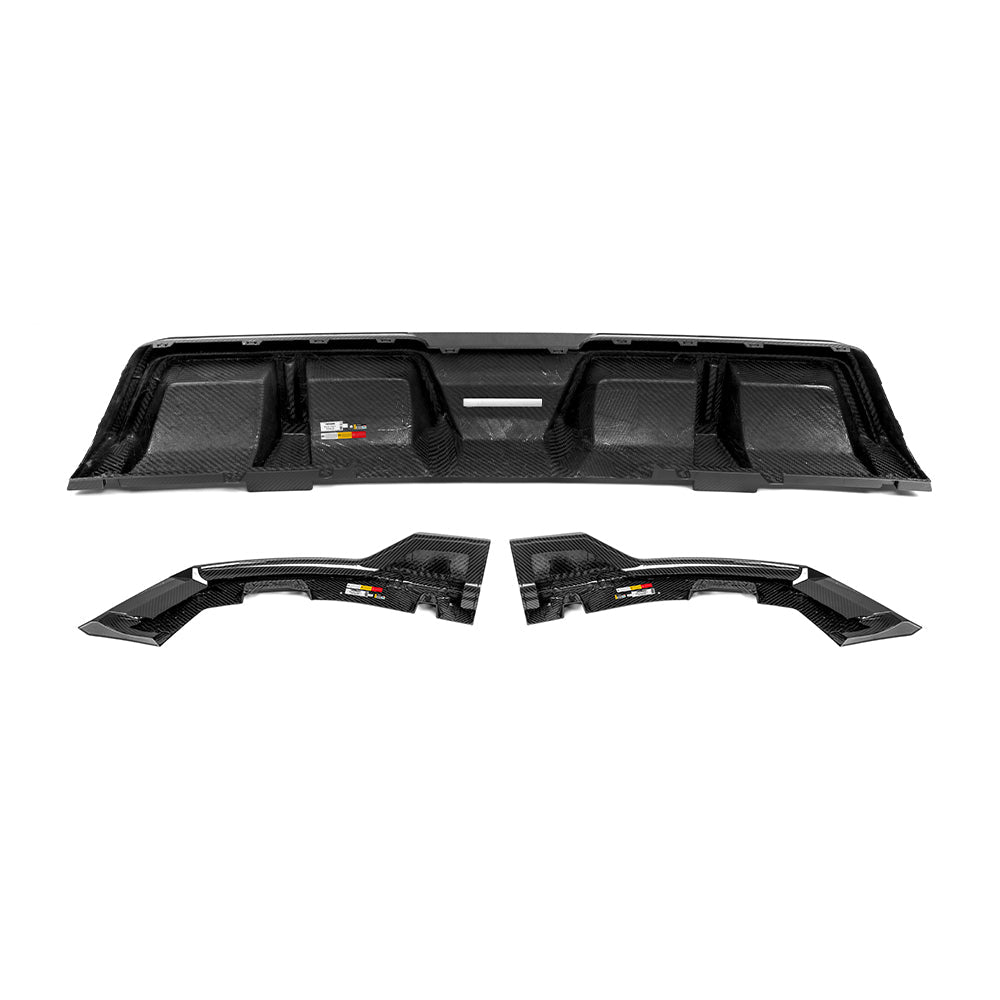 BMW XM G09 SQ款預浸碳纖維後下擾流