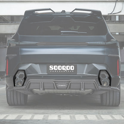 BMW XM G09 SQ款碳纖維排氣尾飾框