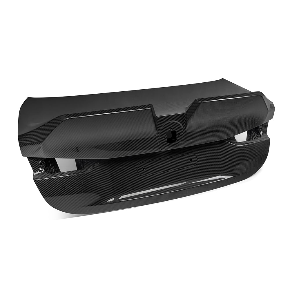 BMW M4 G82／4系 G22 SQ-V1 亮面碳纖維後車箱蓋 SQ-062-V1