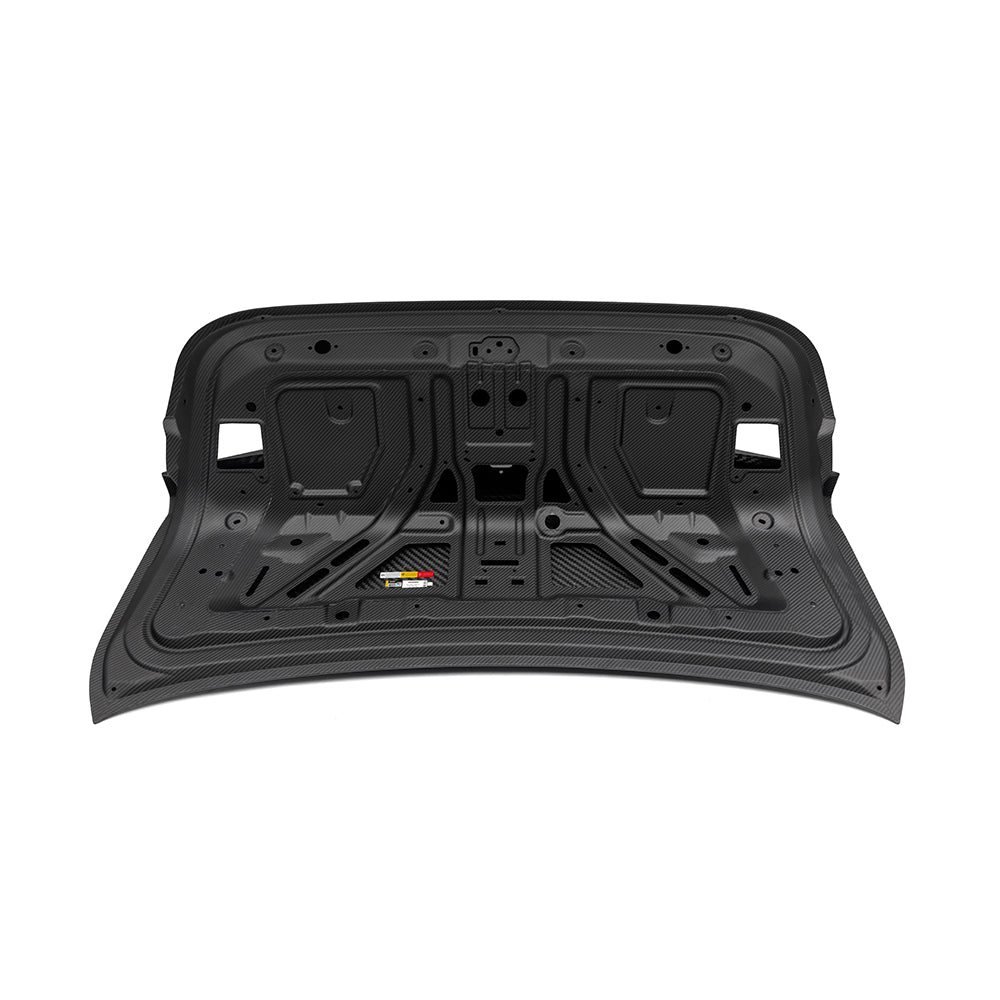 BMW M4 G82／4系 G22 SQ-V1 亮面碳纖維後車箱蓋 SQ-062-V1