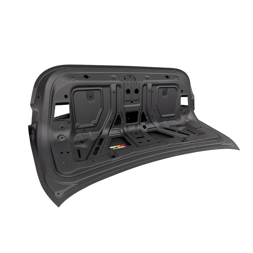 BMW M4 G82／4系 G22 SQ-V1 亮面碳纖維後車箱蓋 SQ-062-V1