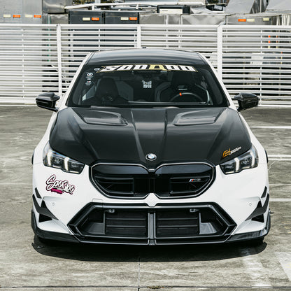 BMW M5 G90 SQ-V1 預浸碳纖維通風引擎蓋