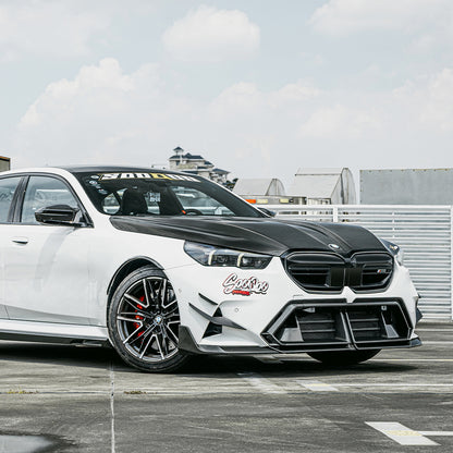BMW M5 G90 SQ-V1 預浸碳纖維通風引擎蓋