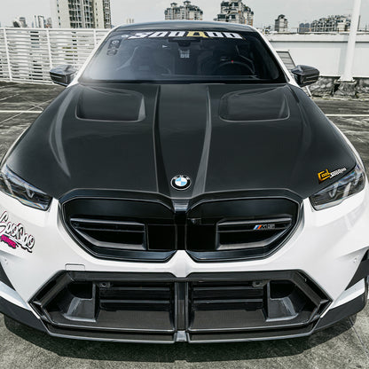 BMW M5 G90 SQ-V1 預浸碳纖維通風引擎蓋