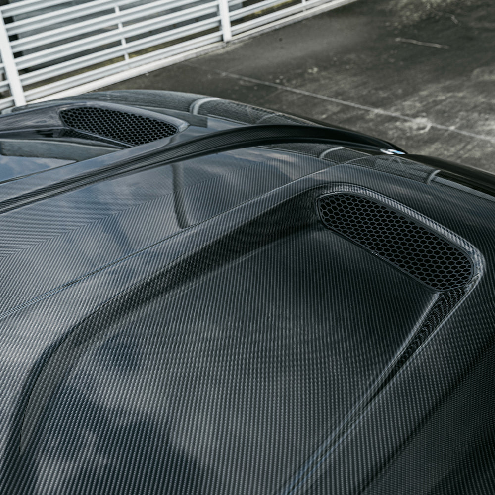 BMW M5 G90 SQ-V1 預浸碳纖維通風引擎蓋