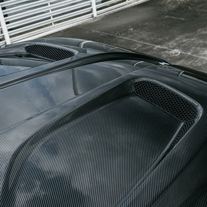 BMW M5 G90 SQ-V1 預浸碳纖維通風引擎蓋